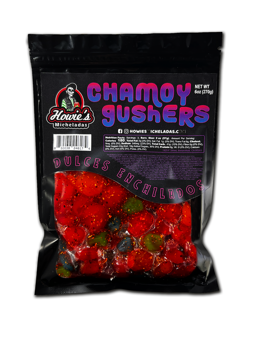 Chamoy Gushers 6 oz — Howie's Micheladas howies michelada mix